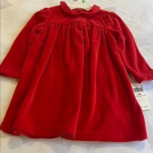 Ralph Lauren Vibrant Red Collared Dress